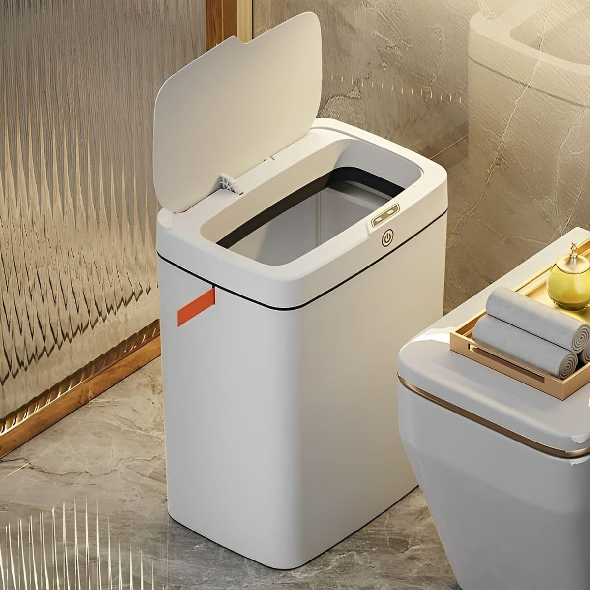 Lixeira de Banheiro com Sensor Automático - 16 Litros