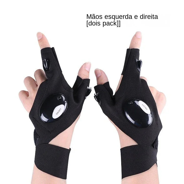 Luvas de Iluminação LED Premium - VisionLight