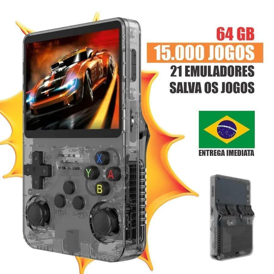 Vídeo Game Portátil Retrô - Handheld R36S