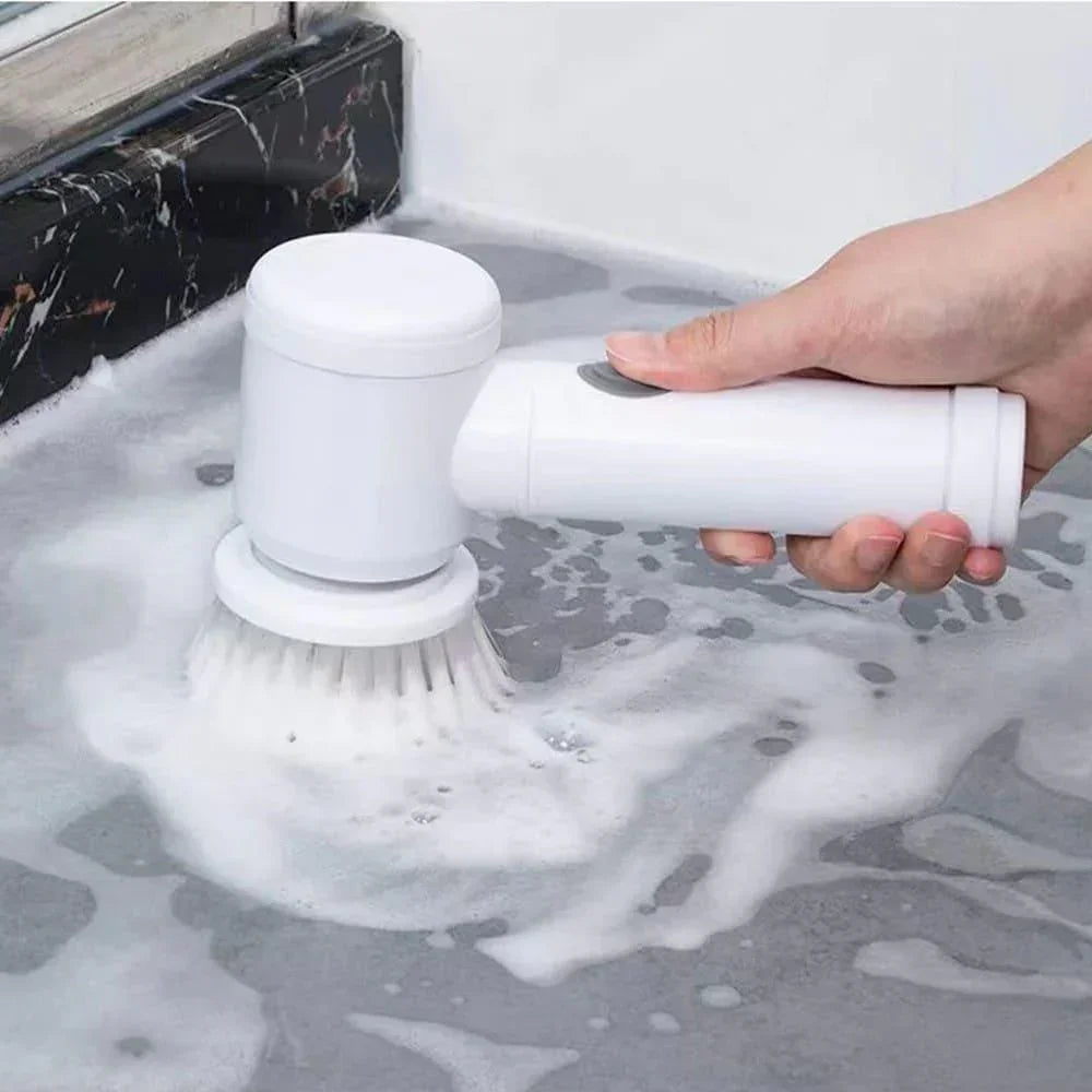 Escova elétrica de limpeza para cozinha
