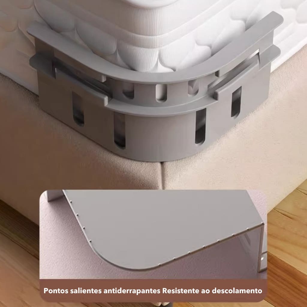 Fixador de Lençol para Cama (Kit 04 Unidades) + FRETE GRÁTIS