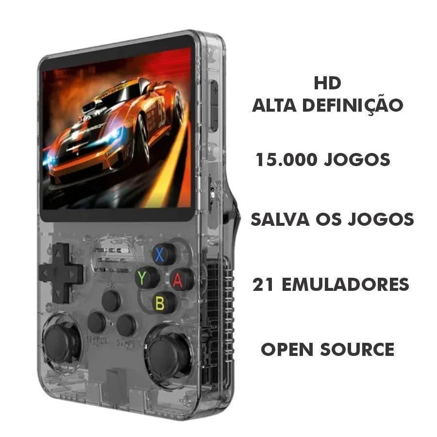 Vídeo Game Portátil Retrô - Handheld R36S