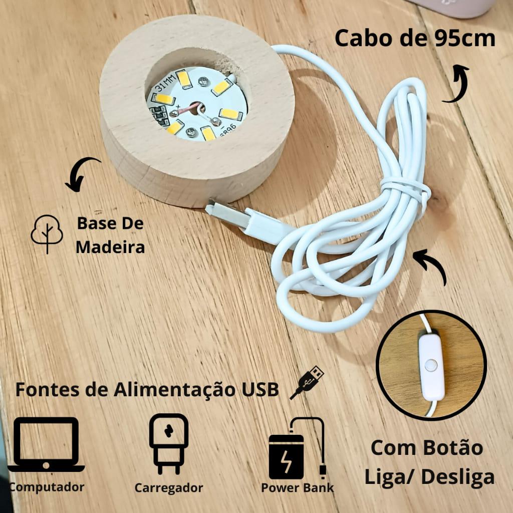 Luminária Espacial 3D: Ilumine seu espaço com a Magia Espacial