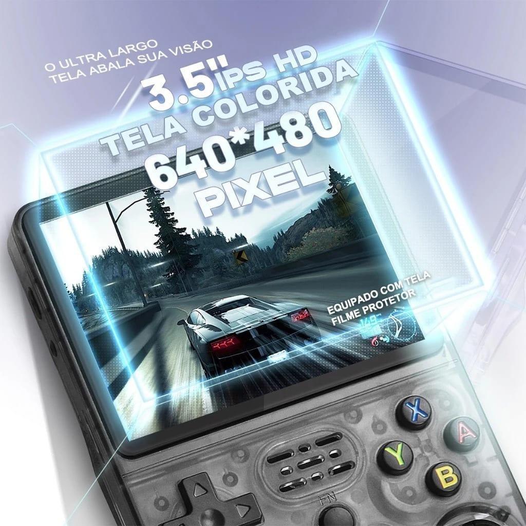 Vídeo Game Portátil Retrô - Handheld R36S