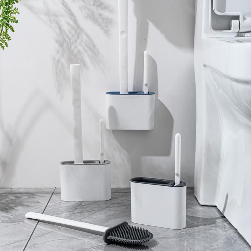 Escova Sanitária de Silicone 2 em 1