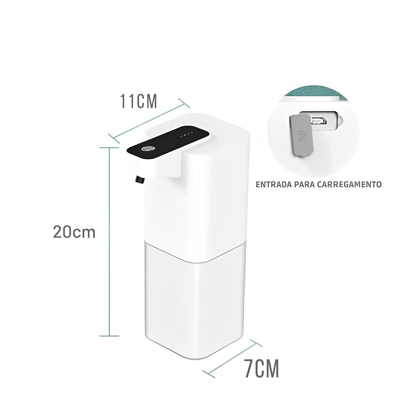 Dispenser de Sabonete Liquido com Sensor