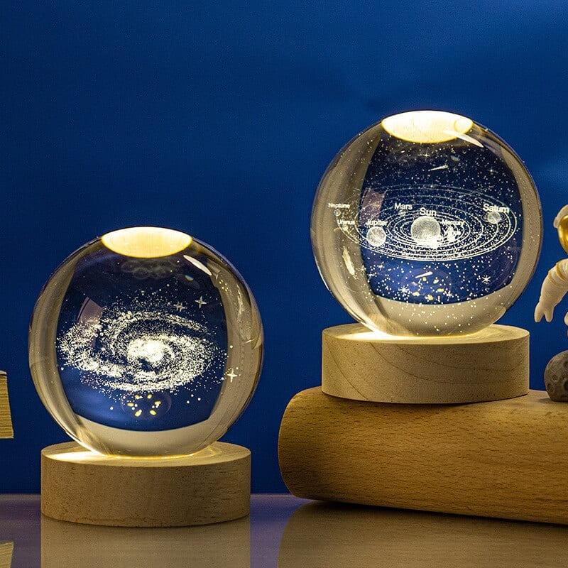 Luminária Espacial 3D: Ilumine seu espaço com a Magia Espacial
