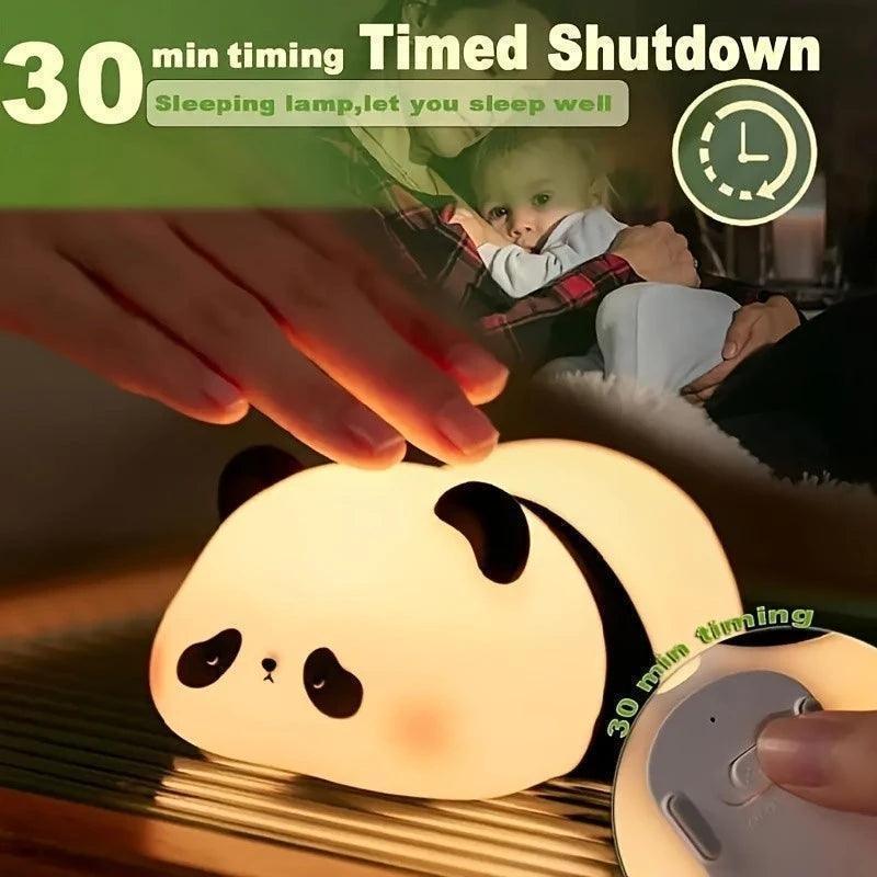 Luminária de Panda com controle por toque