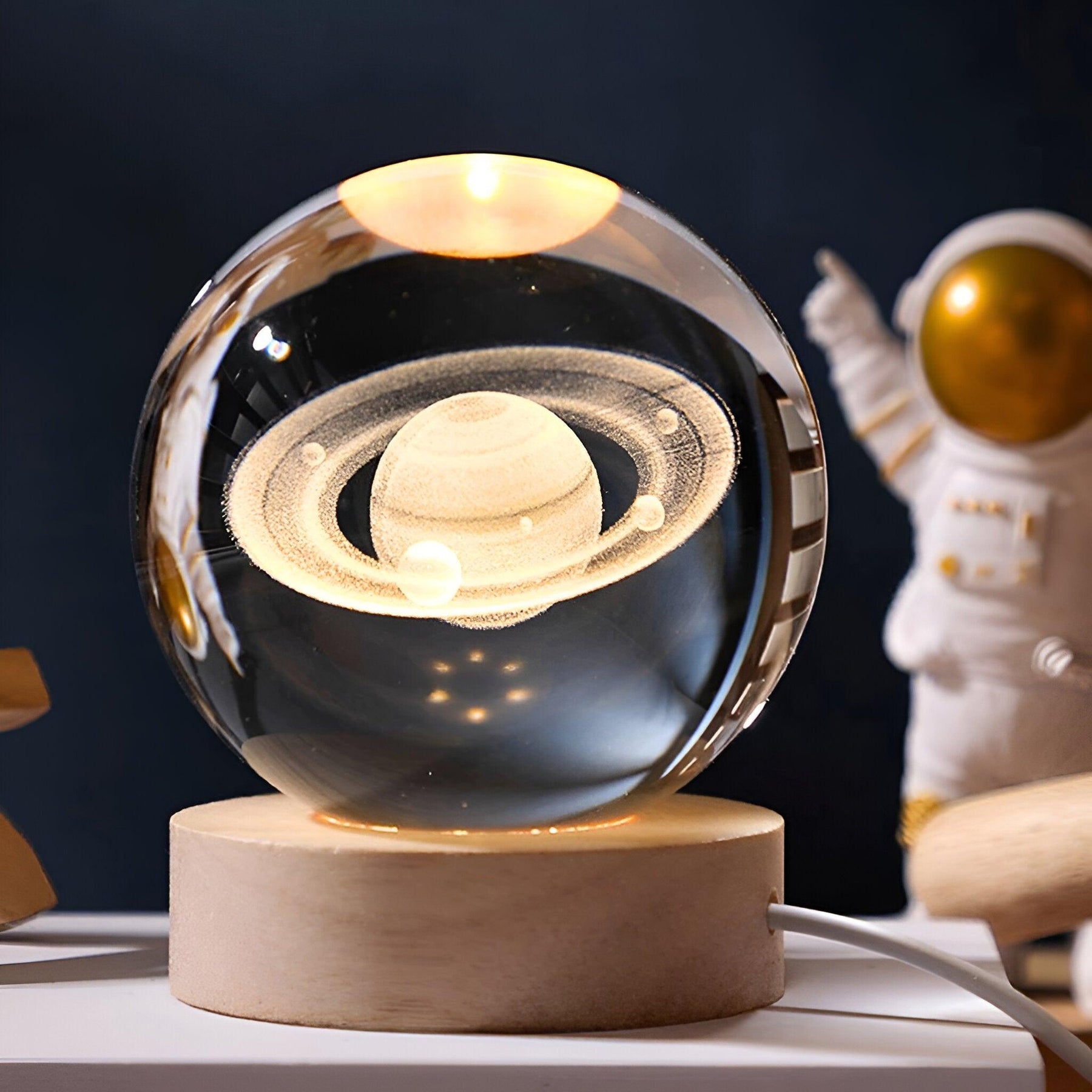 Luminária Espacial 3D: Ilumine seu espaço com a Magia Espacial