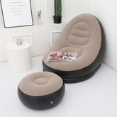 Conjunto Poltrona e Puff Inflável - Comfort Lounge
