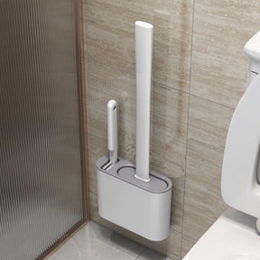 Escova Sanitária de Silicone 2 em 1