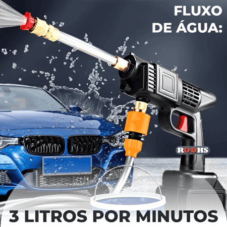 Lavajato portátil de alta pressão para carros