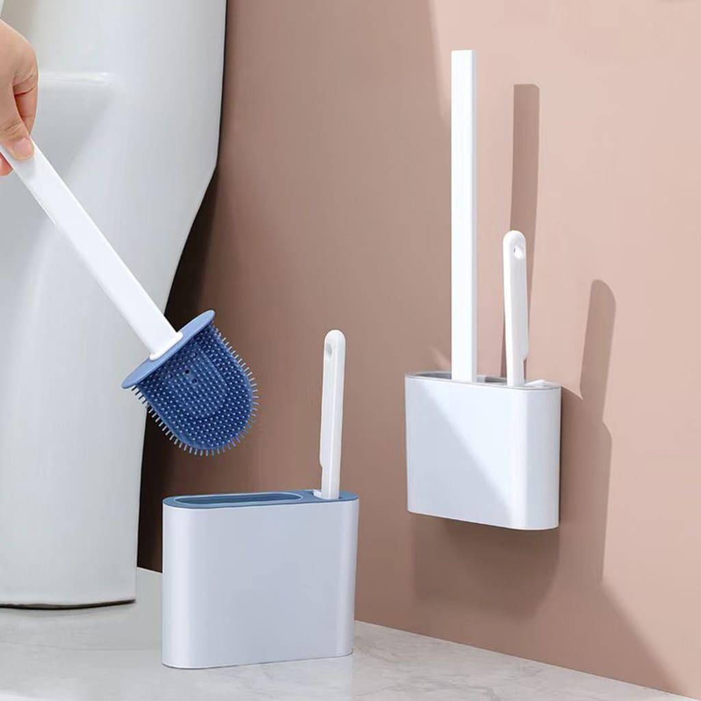 Escova Sanitária de Silicone 2 em 1