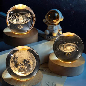Luminária Espacial 3D: Ilumine seu espaço com a Magia Espacial