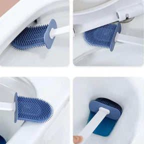 Escova Sanitária de Silicone 2 em 1
