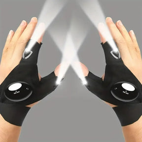 Luvas de Iluminação LED Premium - VisionLight
