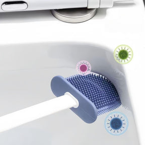 Escova Sanitária de Silicone 2 em 1