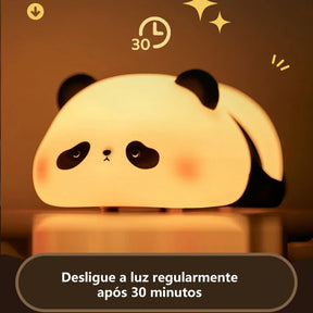 Luminária de Panda com controle por toque