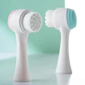 Escova Limpeza Facial 2 Em 1 para Limpeza e Esfoliação Profunda da Pele