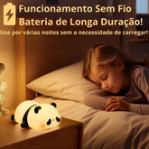 Luminária de Panda com controle por toque