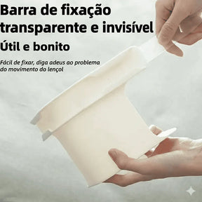 Fixador de Lençol para Cama (Kit 04 Unidades) + FRETE GRÁTIS