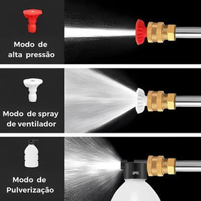 Lavajato portátil de alta pressão para carros