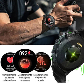 Smart Watch Modelo Militar Masculino