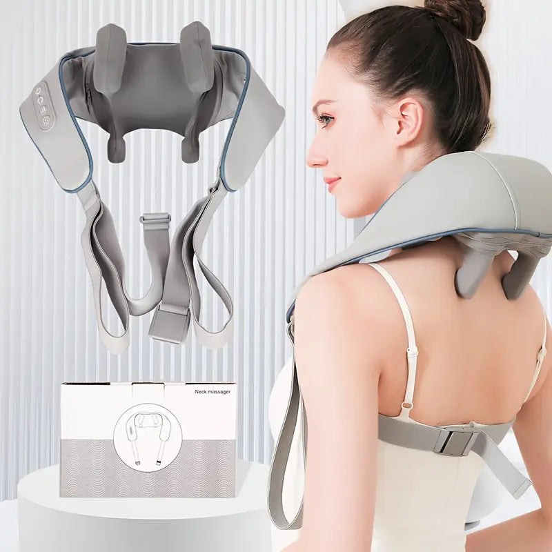 Massageador de Pescoço RelaxNeck™ – Alívio Inteligente